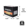 Duracell Ultra 12V 95AH AGM High Rate Sealed Lead Acid (SLA) Battery with M6, C Terminals - 5